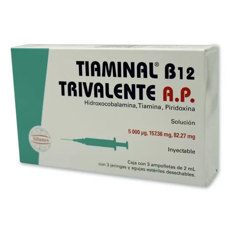 Tiaminal B12 Trivalente Ap Frasco &Aacute;mpula 2ml image number null