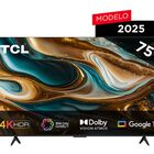 TCL 75" S CLASS 4K UHD HDR LED SMART TV CON  GOOGLE TV