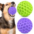 Juguetes Para Perros Zrifaqesw Pelotas Chirriantes Morado/verde - Pack De 2