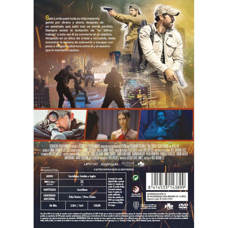 C&uacute;brete [DVD] (2024) Take Cover image number null