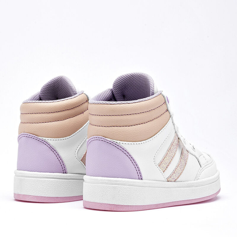 Moramora tenis para BEB&Eacute; blanco rosa lila cod 1... image number null