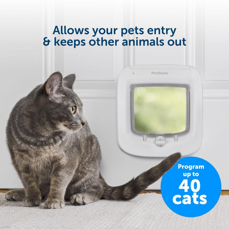 Puerta Para Gatos Petsafe Con Microchip, Multiu... image number null