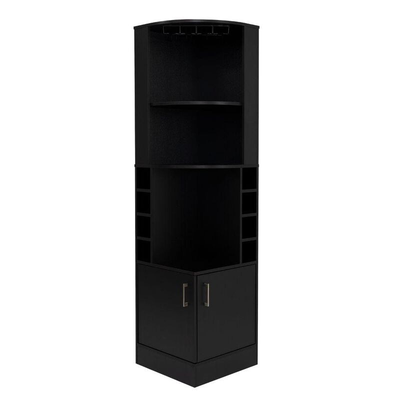 Bar Esquinero Celeste Wengue Virtual Muebles image number null