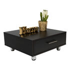 Mesa De Centro Ascher Wengue Virtual Muebles
