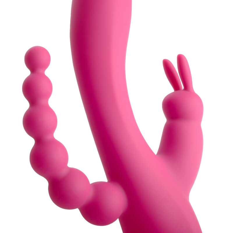 DILDO CON FRECUENCIA DE VIBRACI&Oacute;N DE CONEJITO R... image number null