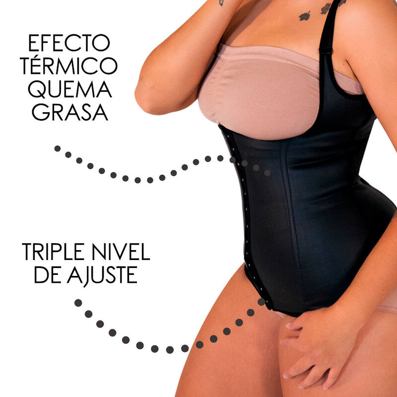 Faja Chaleco Reductora Moldeadora L&aacute;tex Org&aacute;nic... image number null