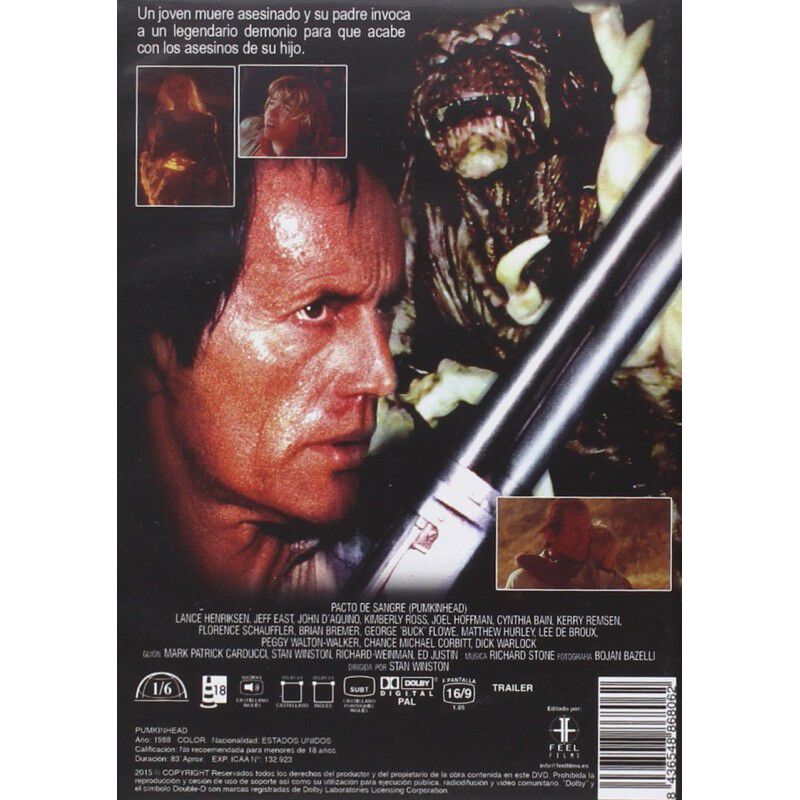 Pacto De Sangre [dvd] (1988) Pumpkinhead (venge... image number null
