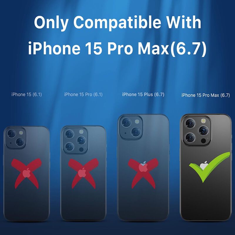 Funda Mybat Sleekfit Para Iphone 15 Pro Max Neg... image number null