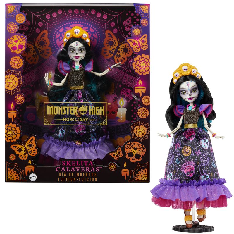 Doll Monster High Skelita Calaveras D&iacute;a De Muer... image number null