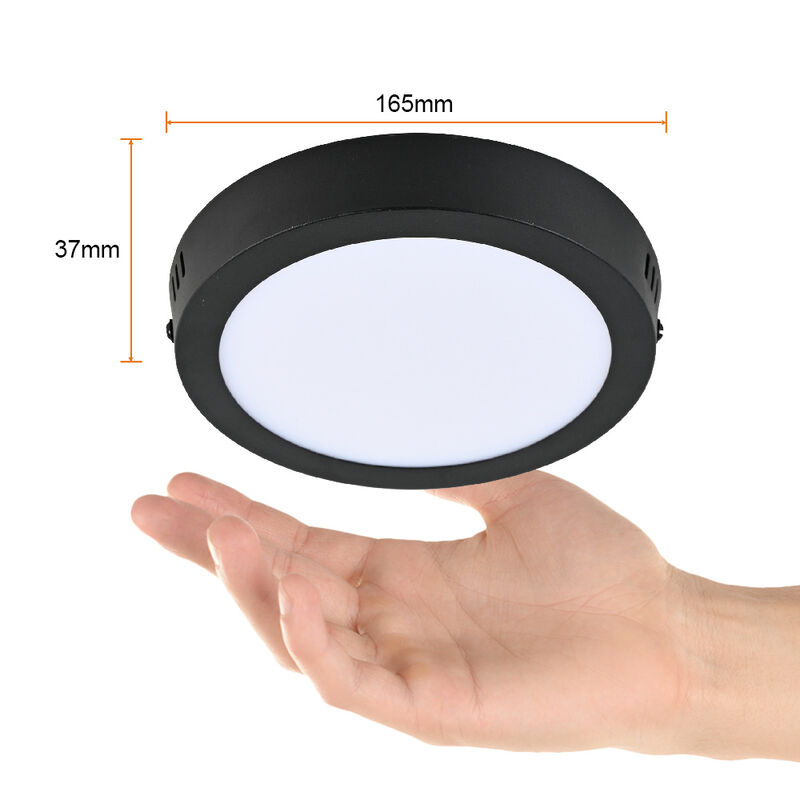 L&aacute;mpara Plaf&oacute;n LED de Sobreponer, 12 W, Luz Sua... image number null