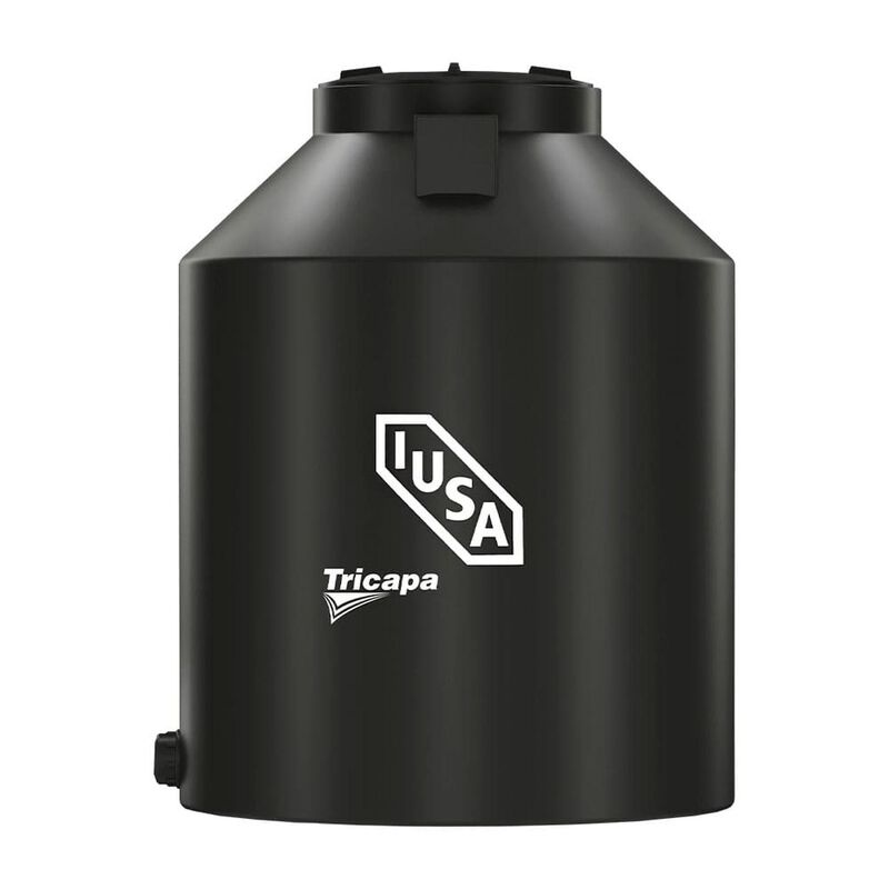Tinaco Tricapa Iusa, 450 L., Negro + Accesorios... image number null