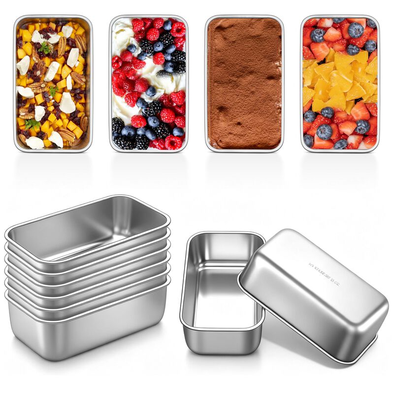 Moldes Para Pan P&P Chef 16x9 Cm, Juego De 12 P... image number null