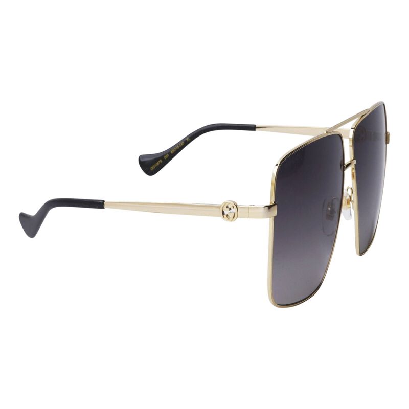 Lentes De Sol Dama Gucci Gg1087S-001 Color Dora... image number null