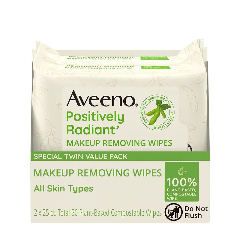 Toallitas Desmaquillantes Aveeno Positively Rad... image number null
