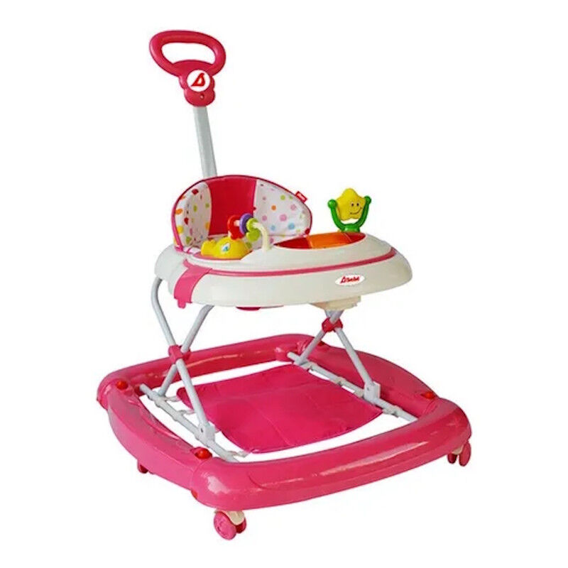 Andadera Para Beb&eacute; Rosa Mecedora Azul Rocking C... image number null