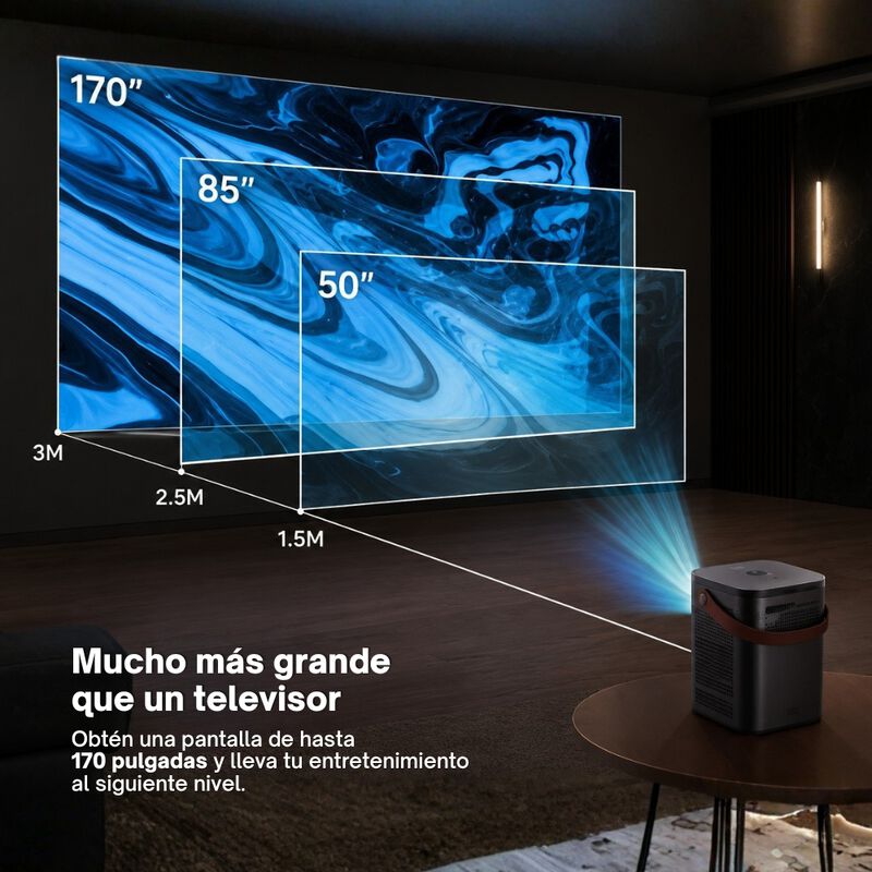 Proyector Port&aacute;til Daewoo Cinemafx Phb-709 Roku... image number null