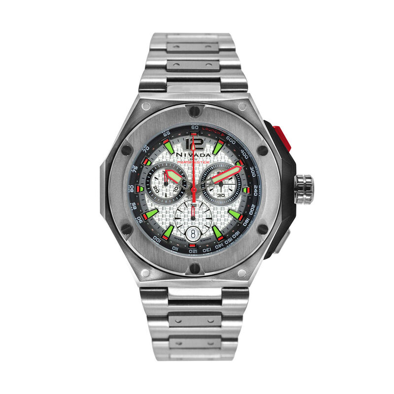 Reloj Nivada MarsMaster Caballero Acero Blanco ... image number null