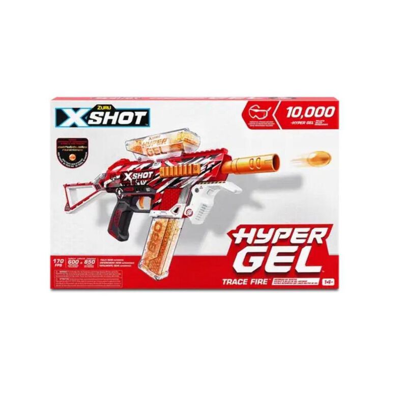 ZURU X-SHOT Pistola de Juguete Hyper Gel Trace ... image number null