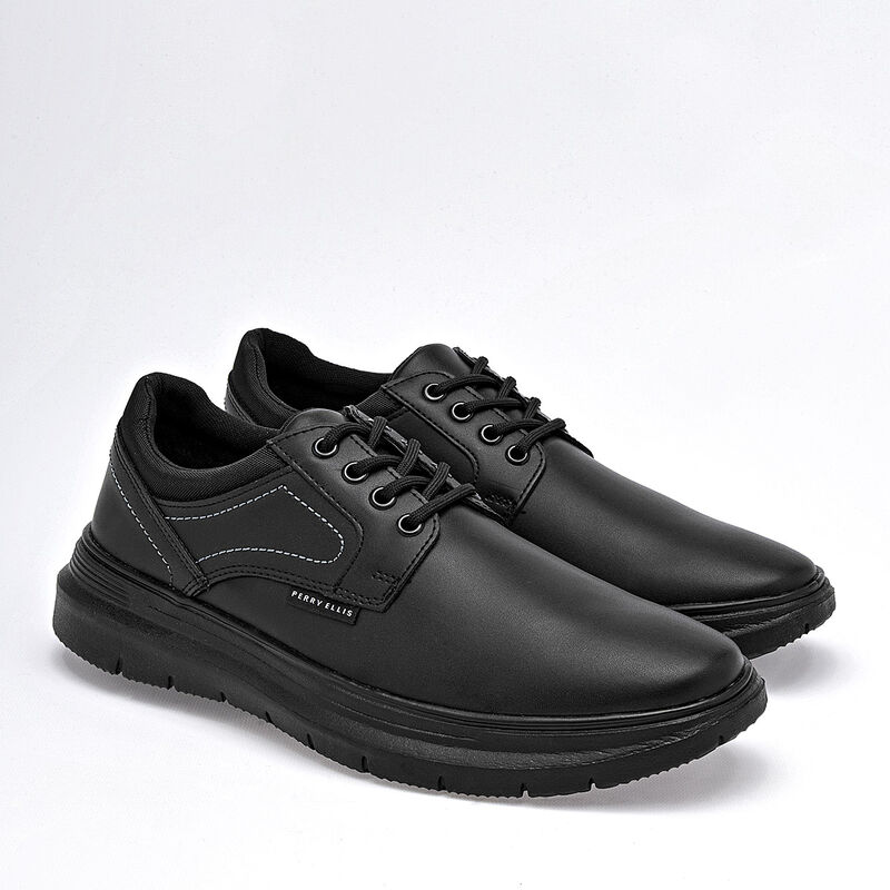 Perry Ellis zapato casuala para hombre negro co... image number null