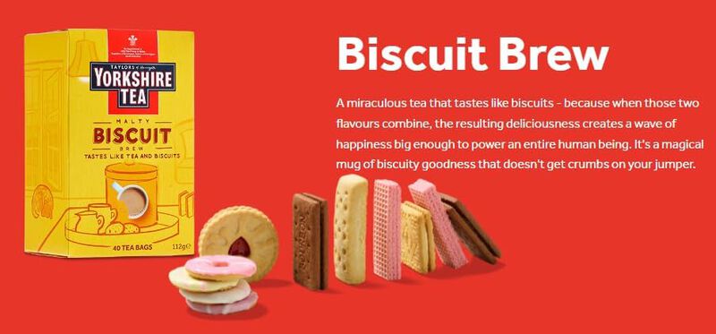 Yorkshire Tea Malty Biscuit Brew - 40 Sobres image number null