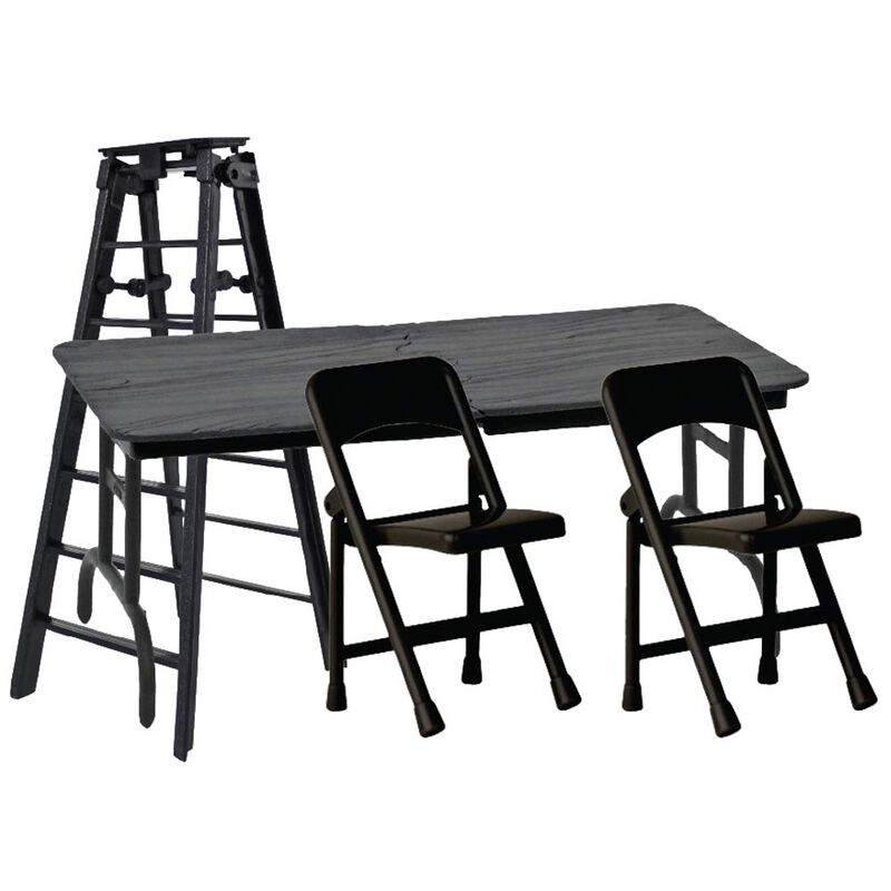 Escalera, Mesa Y Sillas Playset Figures Toy Com... image number null
