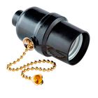 Portal&aacute;mpara de baquelita con interruptor de cadena