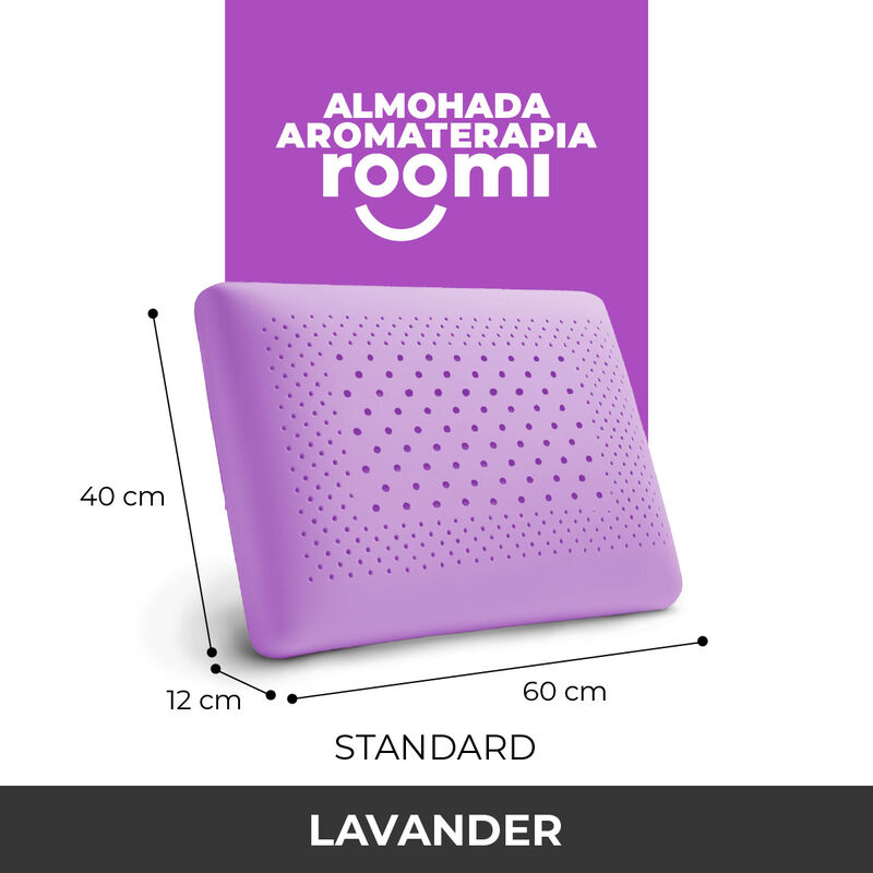 Almohada Roomi Con Aromaterapia Esencia Lavanda... image number null