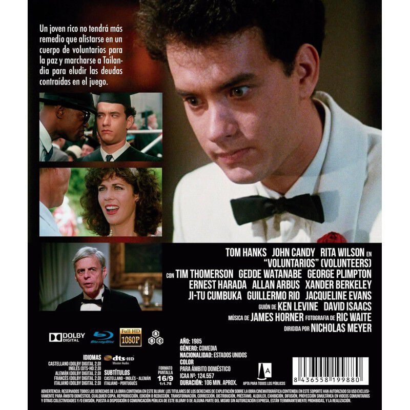 Voluntarios [blu-ray] (1985) image number null