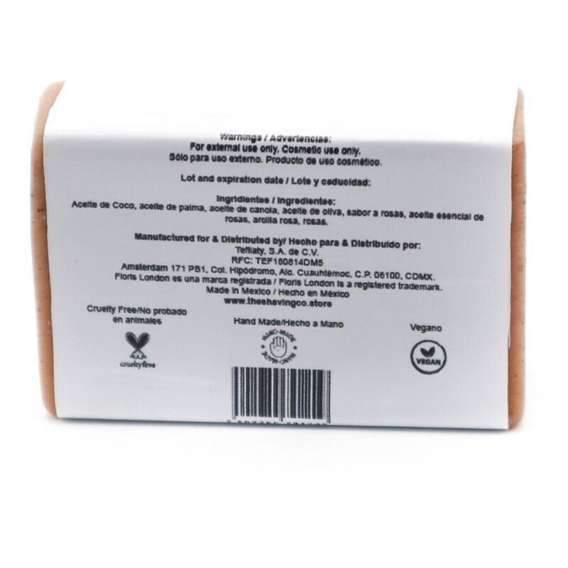 Floris London. Jabon De Rosas. 100 Gr. Calidad ... image number null