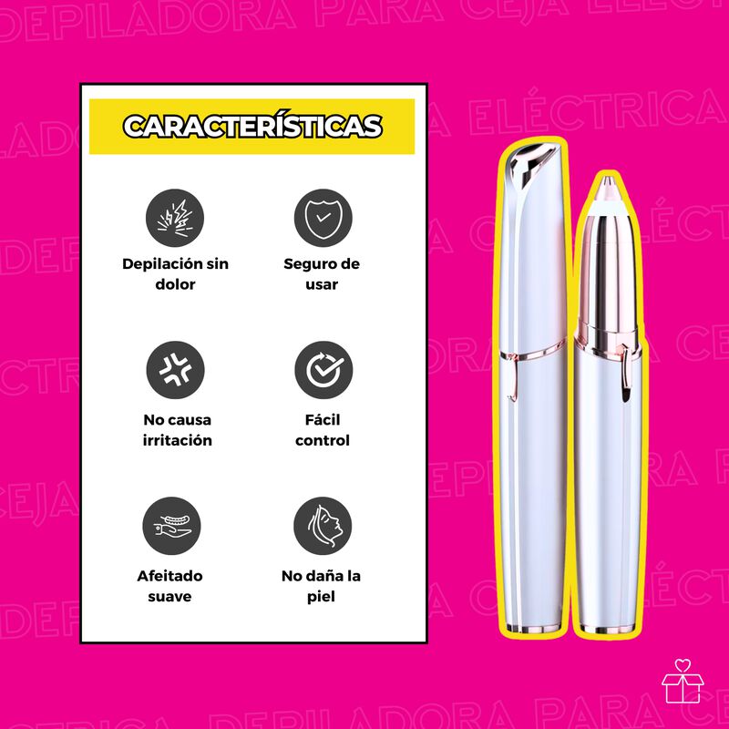 Depiladora Recargable para Cejas Portátil image number null