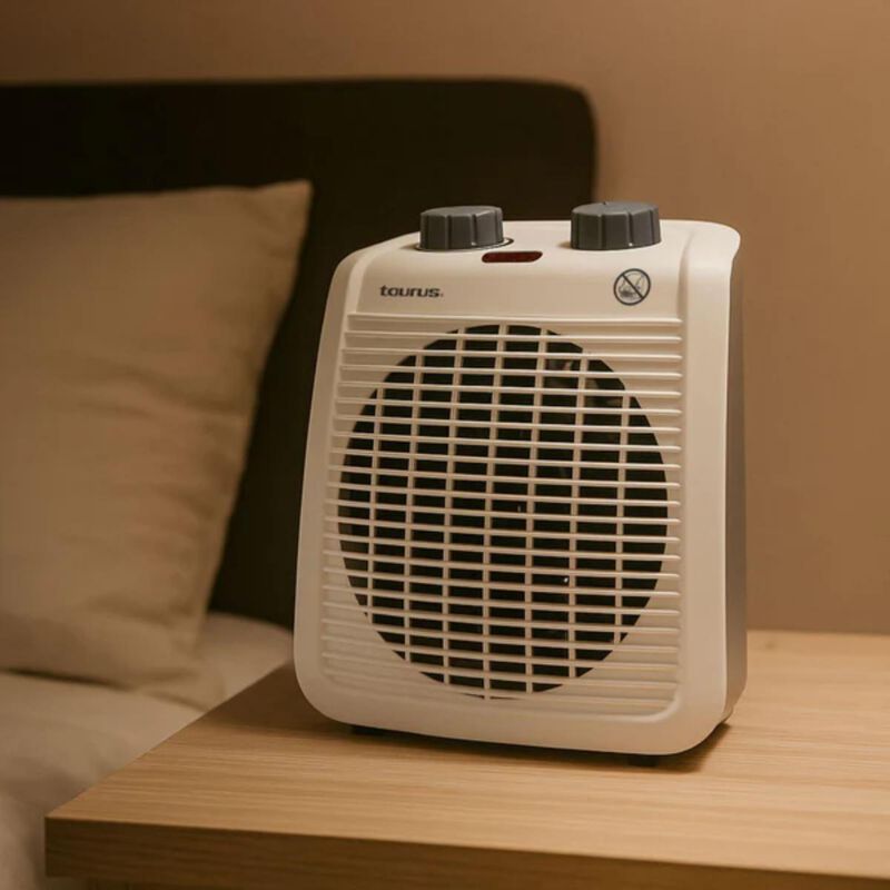 Calefactor Taurus Hawai 2 En 1 Blanco image number null