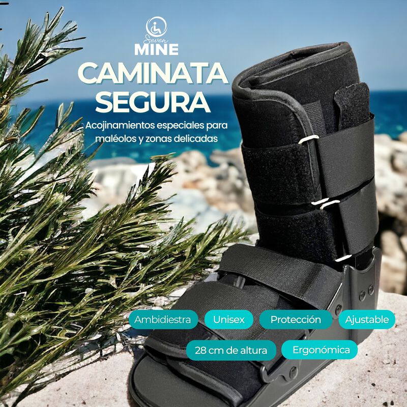 Bota Walker Corta Sin Aire Bw-7701 (altura 28cm... image number null