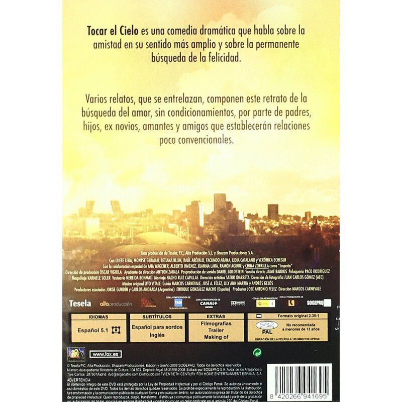 Tocar El Cielo [dvd] (2007) image number null