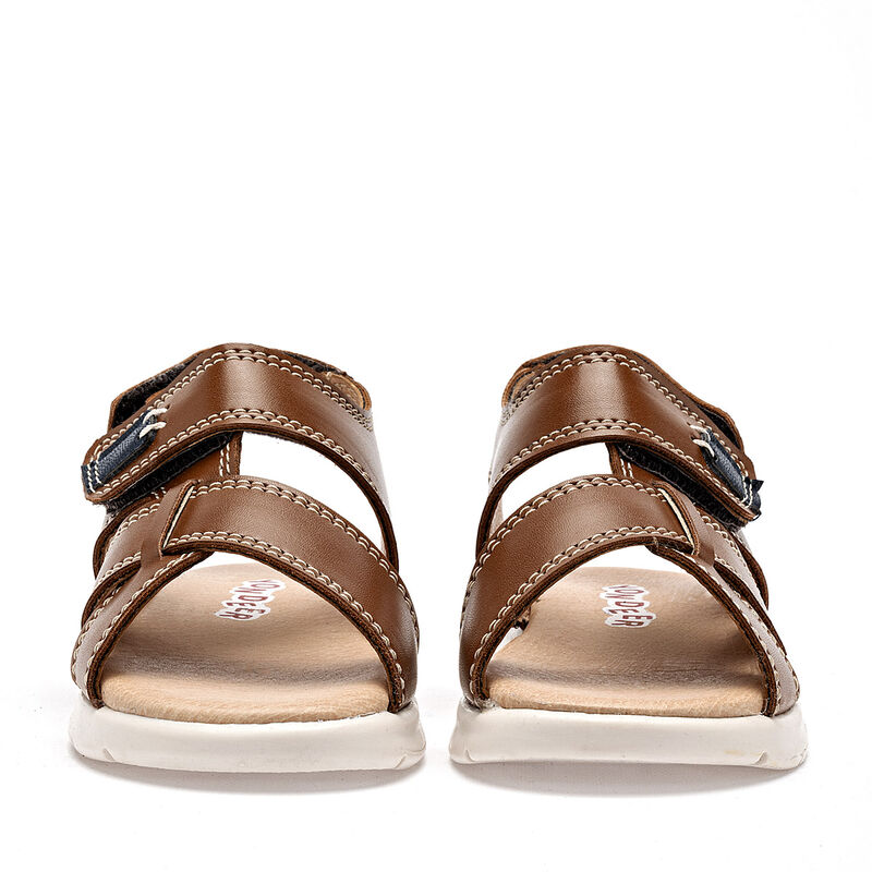 Yondeer sandalia para beb&eacute; camel marino cod 140... image number null