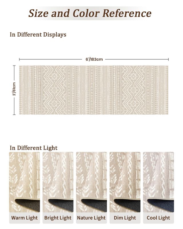 Alfombra De Corredor Miukiki 152 &times; 61 cm Lavabl... image number null