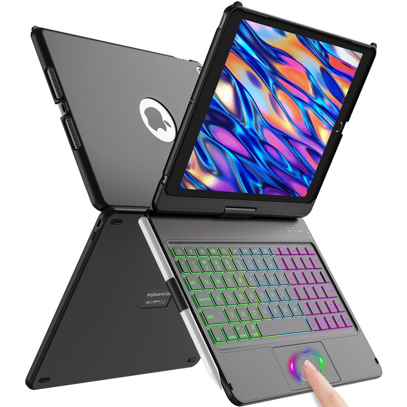 Funda Para Ipad Con Teclado Amzcase Para Ipad D... image number null