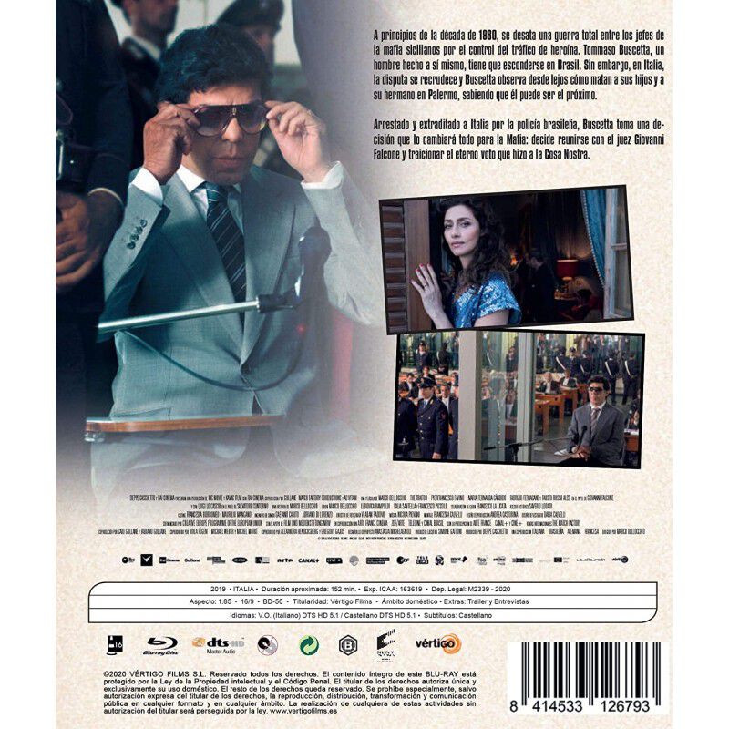 El Traidor [blu-ray] (2019) Il Traditore image number null