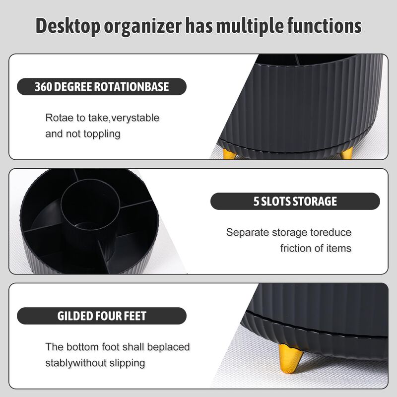 Set Organizador De Escritorio Caddy Gawsey 360&deg;... image number null