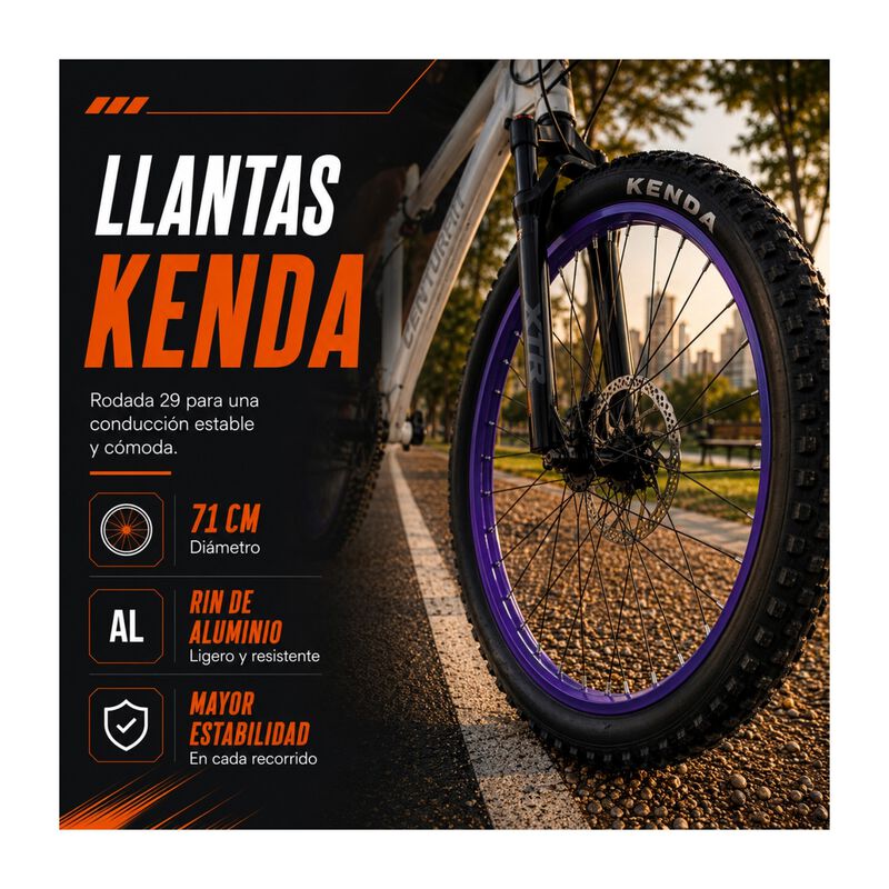 Centurfit Bicicleta Monta&ntilde;a Rodada 29 Freno Dis... image number null