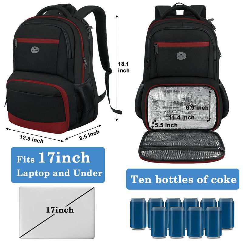 Mochila Matein 17" con Compartment Refrigerado ... image number null