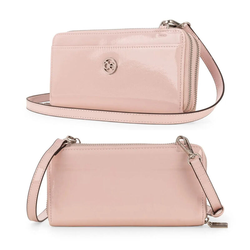 Billetera Cloe Cierre Doble Grande Color Rosa O... image number null