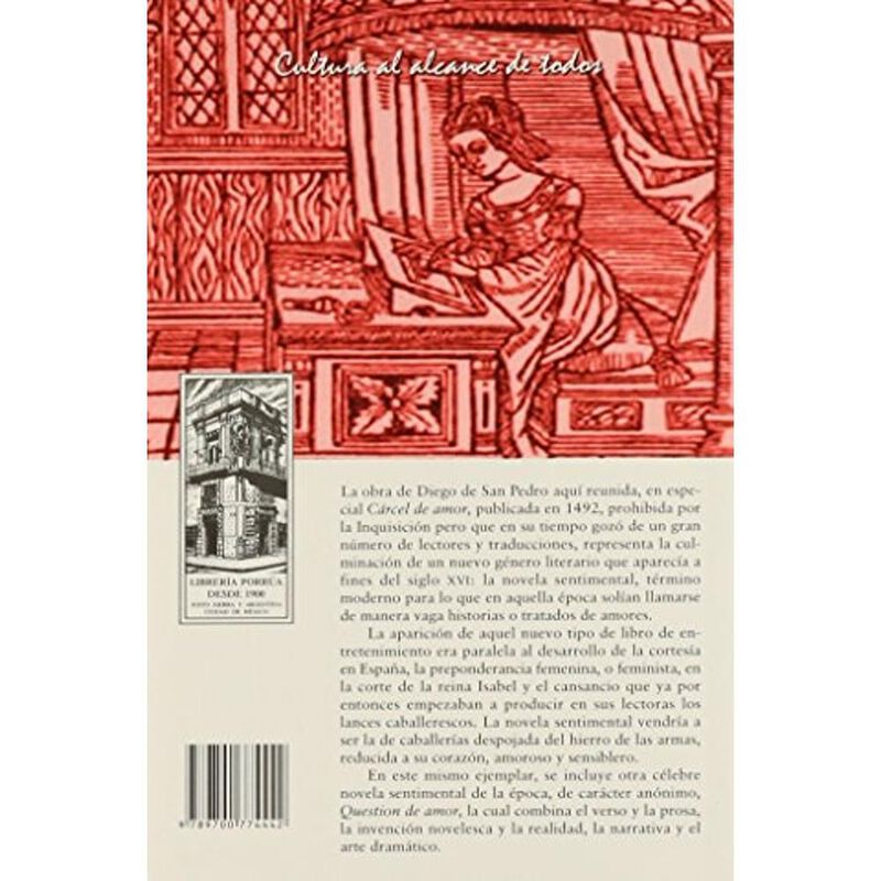 C&aacute;rcel de amor: Arnalde y Lucenda, Serm&oacute;n, Poes... image number null