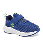 Charly Tenis deportivo para ni&ntilde;o. Azul, running, agujeta el&aacute;stica