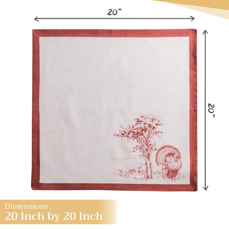 Servilletas de Tela Maison D'Hermine 51 cm (Jue... image number null