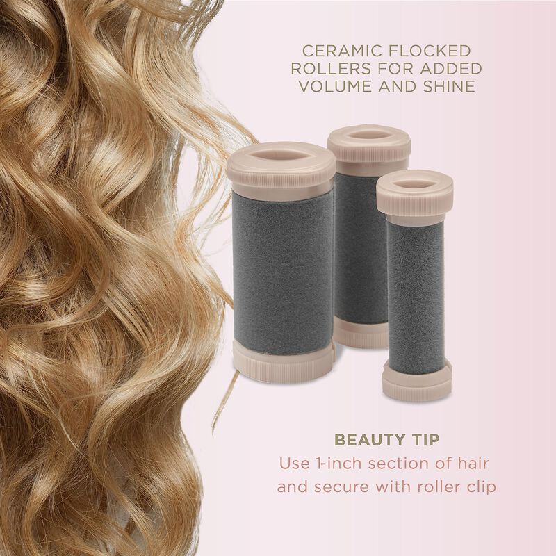 Hot Rollers Conair Infinitipro De Cer&aacute;mica Floc... image number null