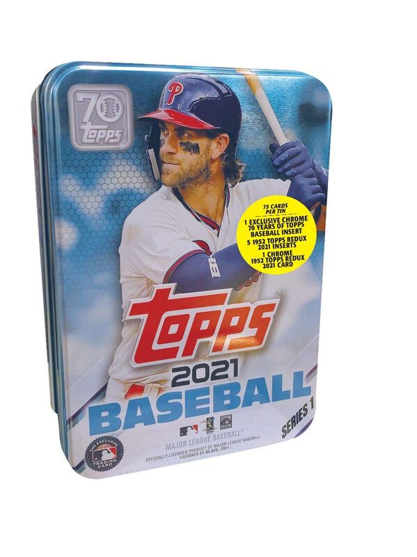 Lata De B&eacute;isbol Topps Serie 1 2021 image number null