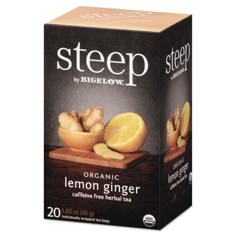 T&eacute; Bigelow Infusi&oacute;n Lim&oacute;n Y Jengibre Org&aacute;nico 4... image number null