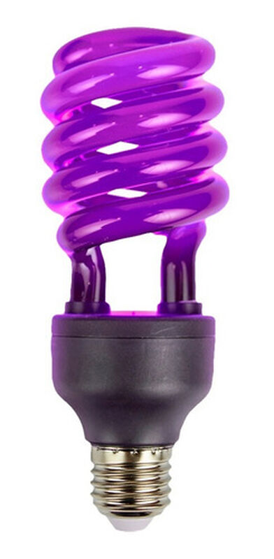 Foco Lampara Luz Negra Ahorrador 20w Fiesta Neo... image number null