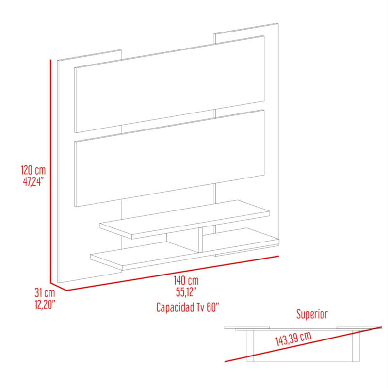 Panel TV 60" Elton Wengue image number null