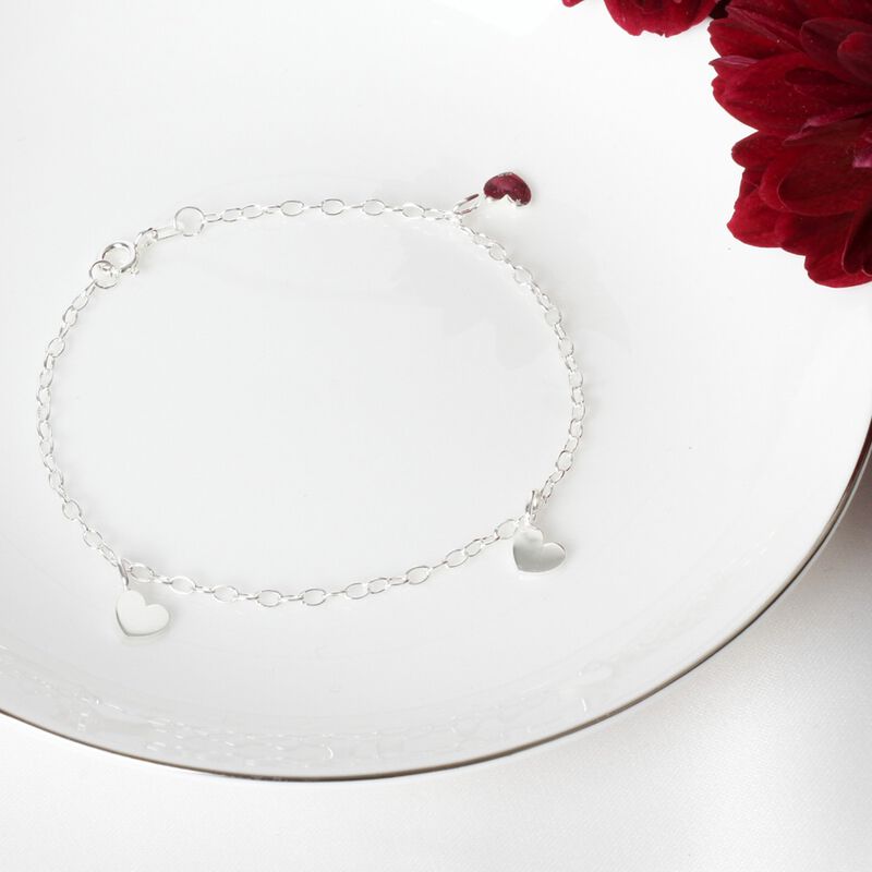 Pulsera Cadena Amore de Plata image number null